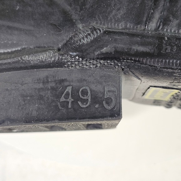 Bata Mickey Mouse Boots Mens 9R Black Rubber Extreme Cold Weather Military Vapor